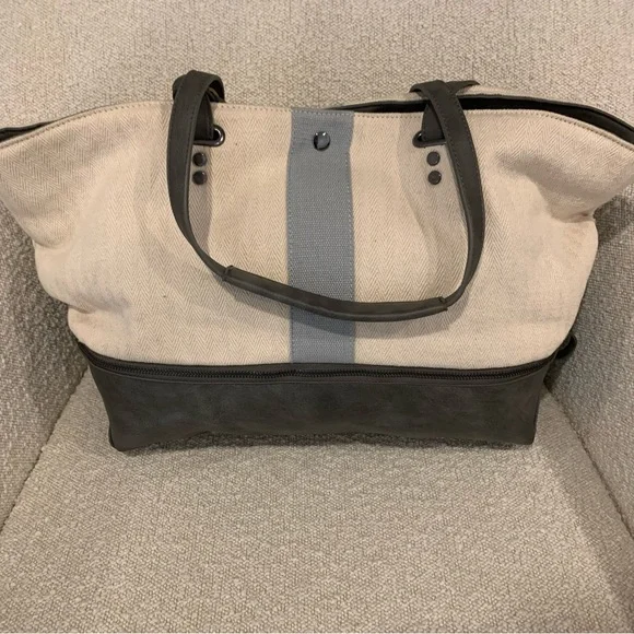 Fabletics The Canal Day Tote Duffle Travel Bag - Picture 6 of 13